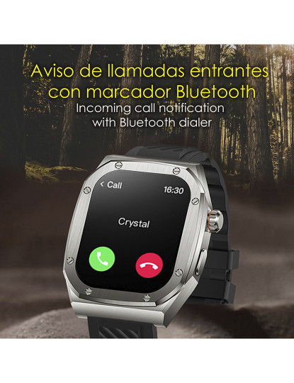 imagem de Pulseira dupla Smartwatch Z79 Max Azul 6