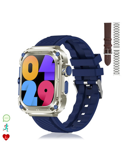 imagem de Smartwatch Z85 Max Azul1