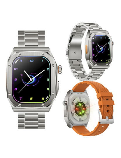 imagem de Pulseira dupla Smartwatch Z79 Max Laranja8