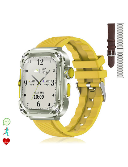 imagem de Smartwatch Z85 Max Amarelo1