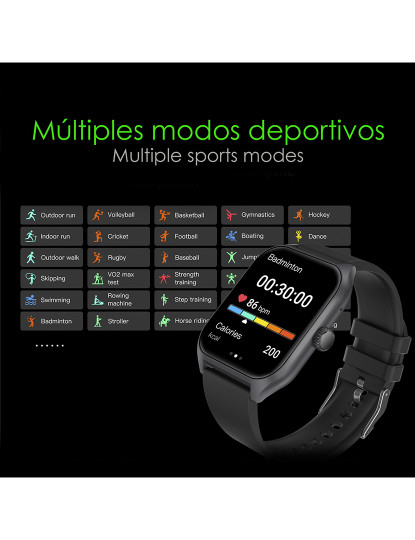 imagem de Smartwatch Qx5 Azul3