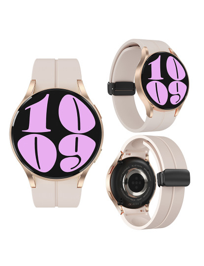 imagem de Smartwatch R6 Pro Max Dourado Rosa8