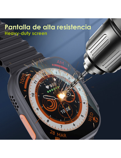 imagem de Smartwatch Z78 Ultra Cinza5