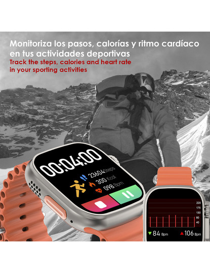 imagem de Smartwatch Z78 Ultra Cinza4