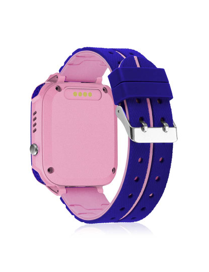 imagem de Smartwatch GPS localizador Q12 Rosa 4