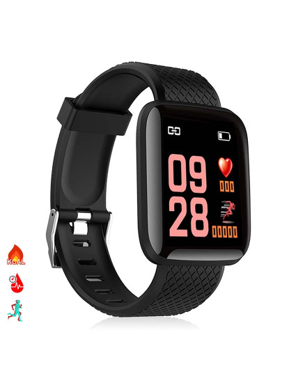 imagem de Smartband ID116 Bluetooth 40 Preto 1