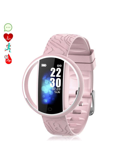 imagem de Smartband Multiesportiva E99 Rosa 1