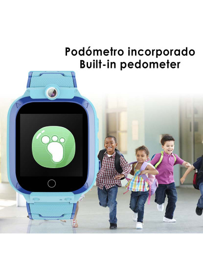 imagem de Smartwatch infantil S27 Azul3