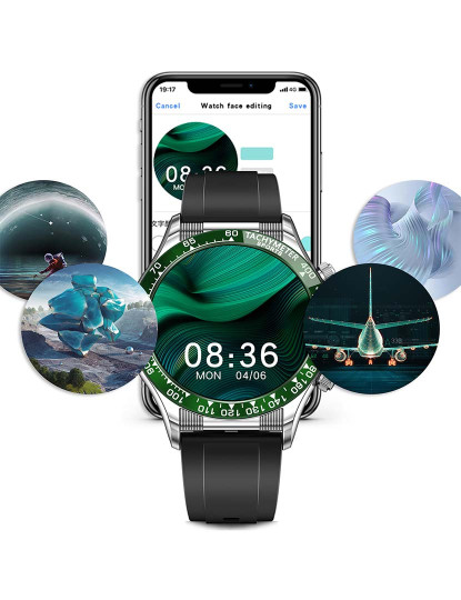 imagem de Smartwatch E18 Pro Verde5