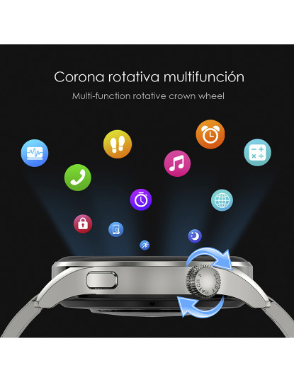 imagem de Smartwatch DT3 NEW Preto2