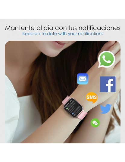 imagem de Smartwatch ZW32 Dourado4