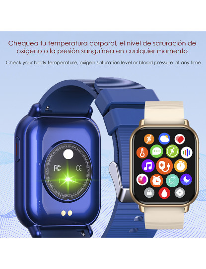 imagem de Smartwatch ZW32 Azul5