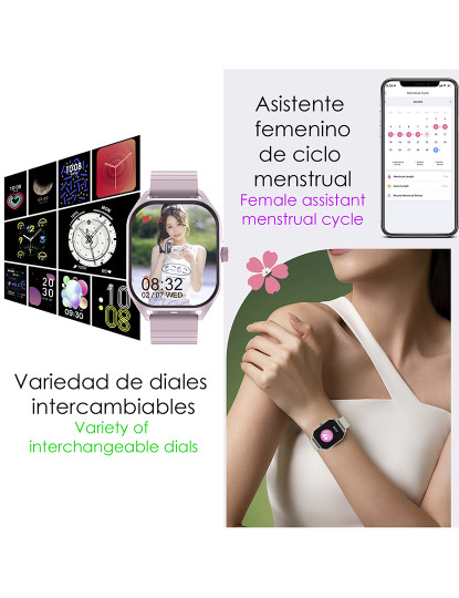 imagem de Smartwatch DT99 Branco 6