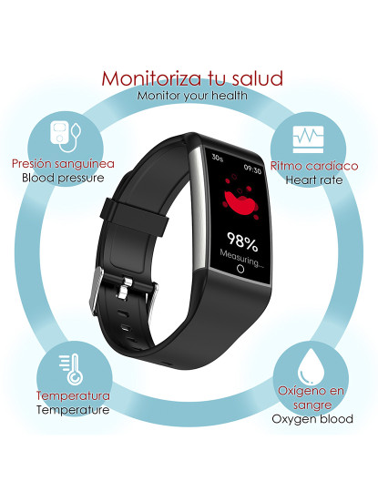 imagem de Smartband TK76 Vermelho2