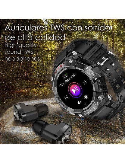 imagem de Smartwatch T96 Azul Escuro3