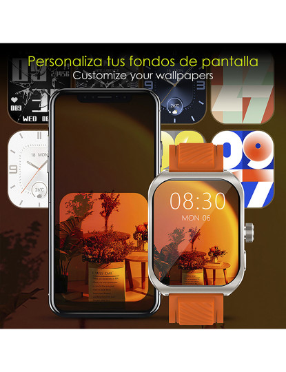 imagem de Smartwatch Z88 Pro Laranja6