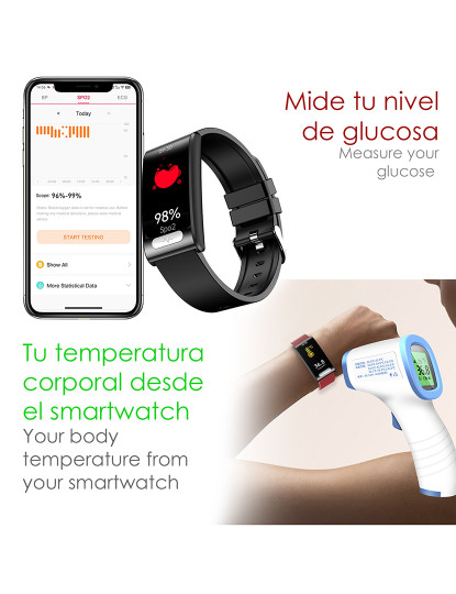 imagem de Smartband TK70 Vermelho3