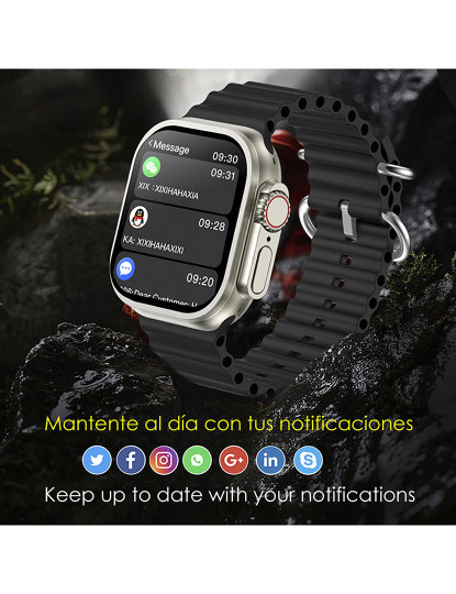 imagem de Smartwatch Z87 Ultra Laranja6