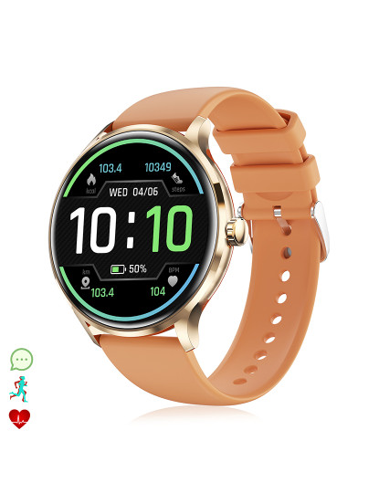 imagem de Smartwatch QS80 Laranja1