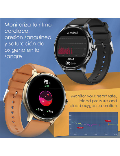 imagem de Smartwatch QS80 Rosa2