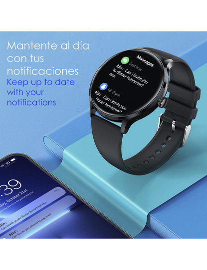 imagem de Smartwatch QS80 Rosa3