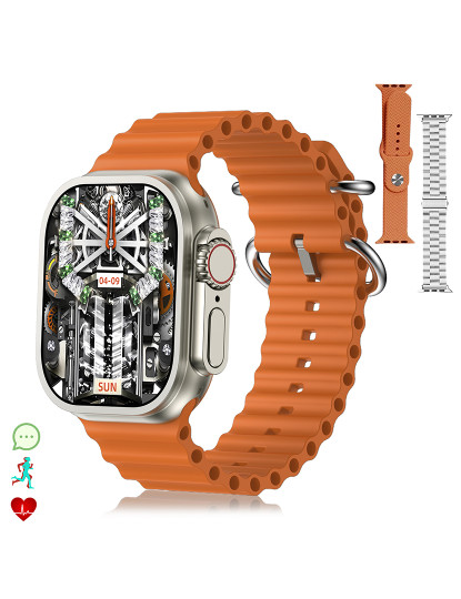 imagem de Smartwatch Z87 Ultra Laranja1