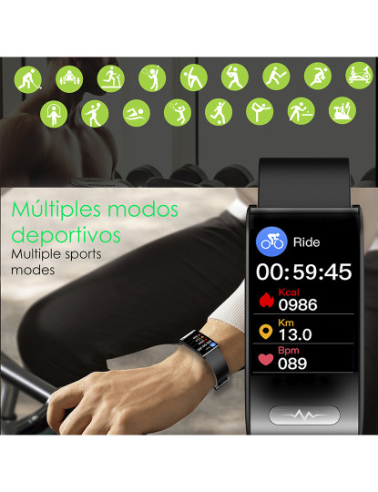 imagem de Smartband TK70 Preto4