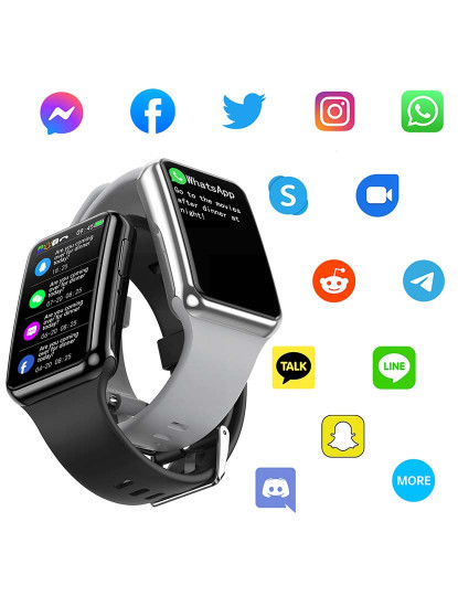 imagem de Smartwatch C6 Preto3