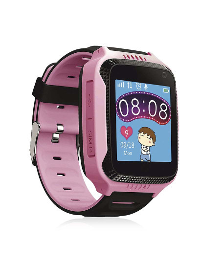 imagem de Smartwatch GPS localizador Q529 Rosa 4