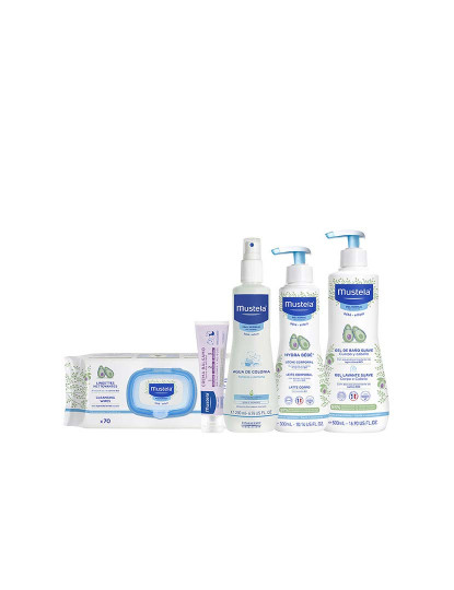 imagem de Conjunto de Cosmética Infantil Mustela My Baby Bolsa de Viagem (6 Peças)1