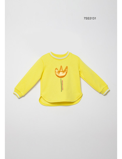 imagem de Sweatshirt Inons  Menina Amarelo1