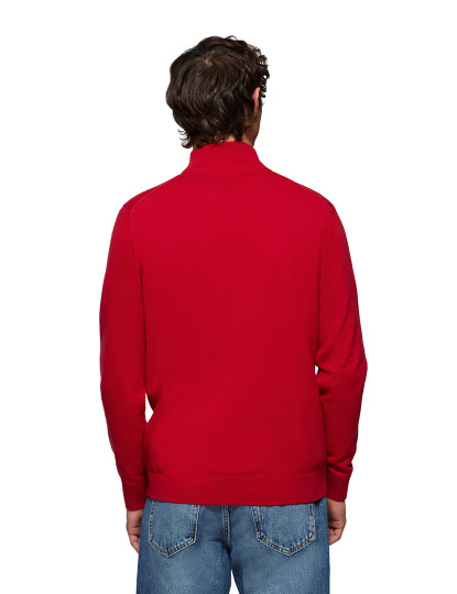 imagem de Pullover Homem Vermelho Escuro2