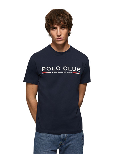 imagem de T-Shirt Homem New Iconic Title B Azul Navy1