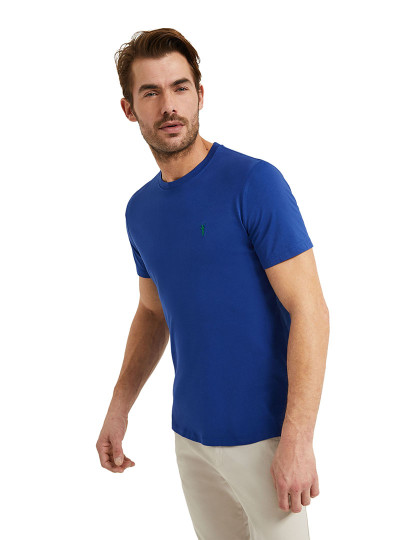 imagem de T-Shirt Homem Azul Royal1