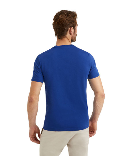 imagem de T-Shirt Homem Azul Royal2