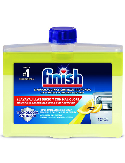 imagem de Limpa Máquinas Limão Finish 250 ml1