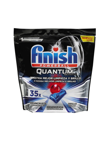 imagem de Finish Detergente Máquina Loiça Ultimate 35 Pastilhas1