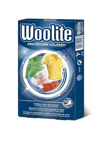 imagem de Woolite Toalhitas Protecção Cores 10UN1