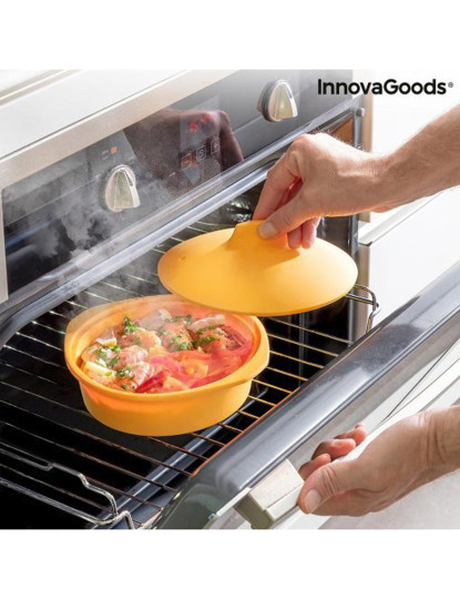 imagem de Vaporizador de Silicone Multifunções com Receitas Silicotte InnovaGoods Kitchen Cook2