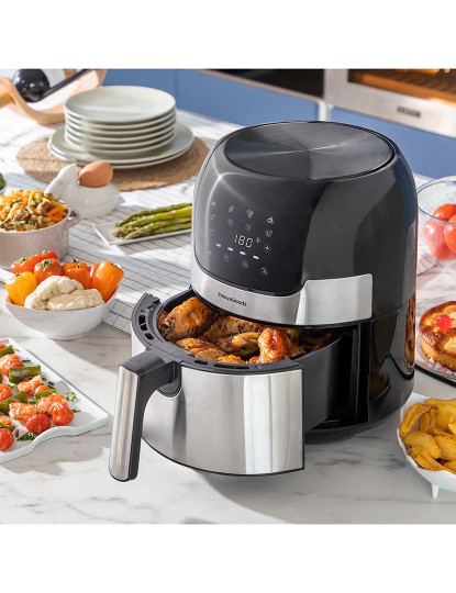 imagem de Fritadeira Sem Óleo InnovaGoods Fryinn 3500 Preto Aço Inoxidável 1400 W 3,5 L1