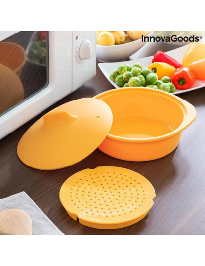 imagem de Vaporizador de Silicone Multifunções com Receitas Silicotte InnovaGoods Kitchen Cook3