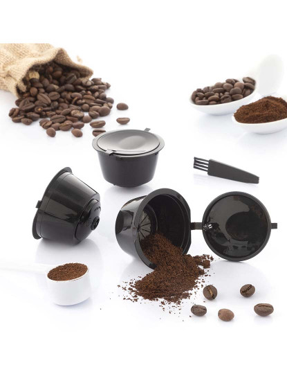 imagem de Conjunto de 3 cápsulas de café reutilizáveis ??Redol InnovaGoods5