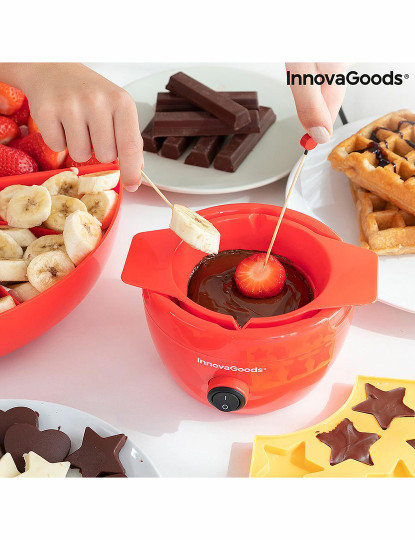 imagem de Máquina para fazer fondue de chocolate e ursinhos de goma Yupot InnovaGoods 2 em 14