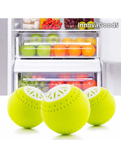 imagem de Ecobolas para Frigorífico InnovaGoods (pack de 3)1