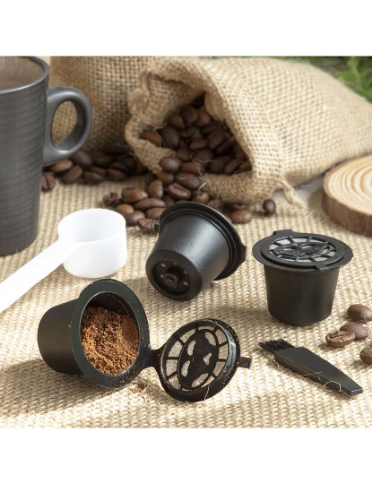 imagem de Set de 3 Cápsulas de Café Reutilizables Recoff InnovaGoods1