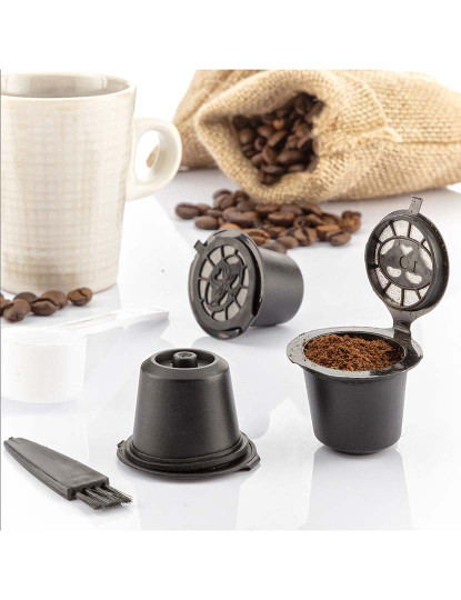 imagem de Set de 3 Cápsulas de Café Reutilizables Recoff InnovaGoods4