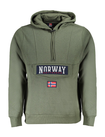 imagem de Sweatshirt c/ Capuz de Homem Verde1