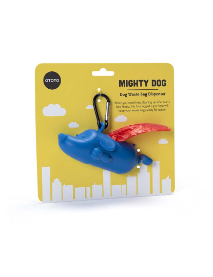 imagem de Dispensador de Sacos Mighty Dog Azul5