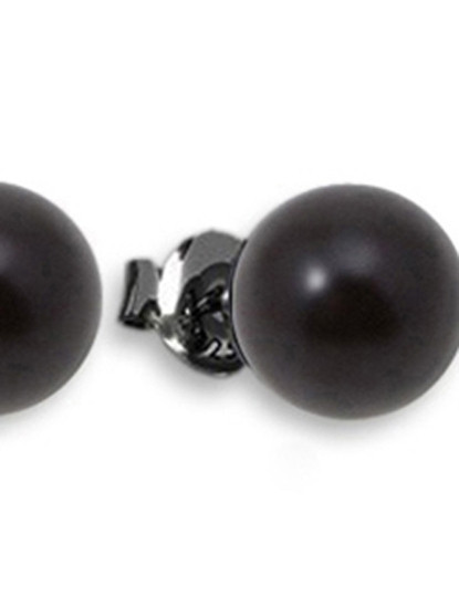 imagem de Brincos Senhora Pérolas Negras 3
