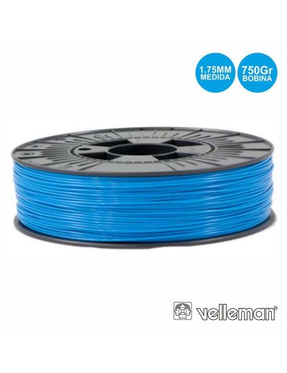 imagem de Rolo De Filamento P Impressão 3D 1.75Mm 750G Azul Claro 1